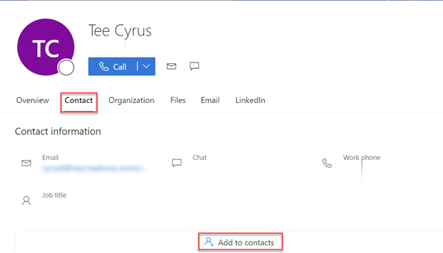 Add Outlook Safe Sender to Contacts