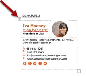 Email Signature Template