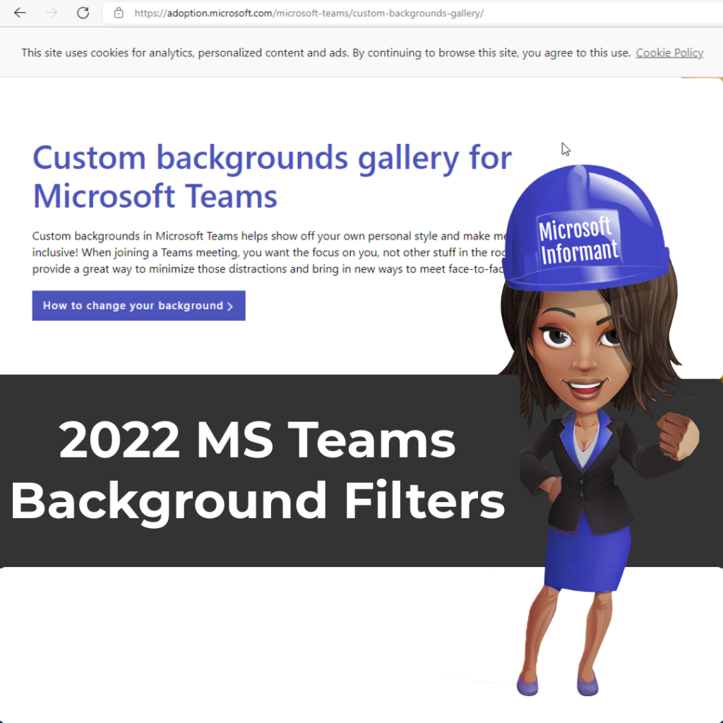 MS Teams Background Filters