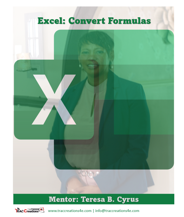 Excel Convert Formula & Abbreviations