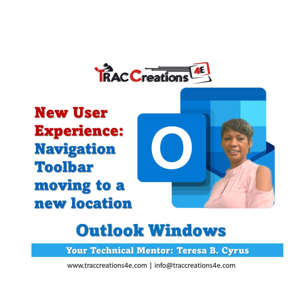 Outlook Navigation Toolbar Changes