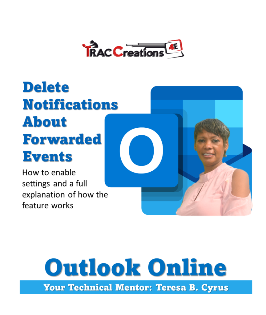 Outlook Delete Forwarded Events