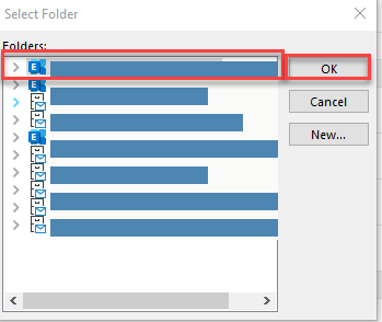 Select Mailbox Outlook Windows Download Mailbox Folders