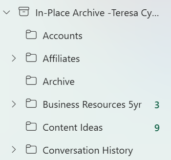 InPlace Archive Review Content