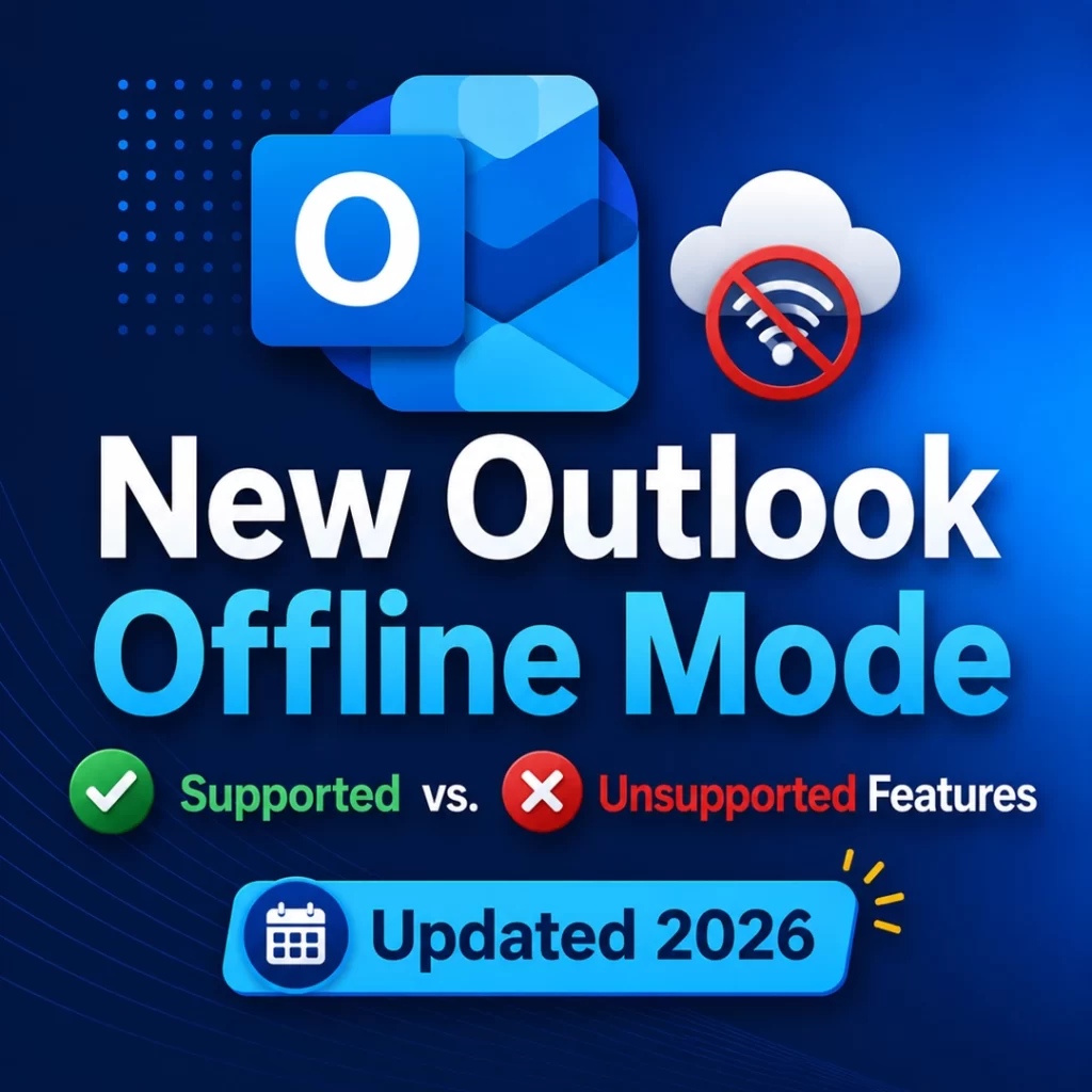 New Outlook Offline Update