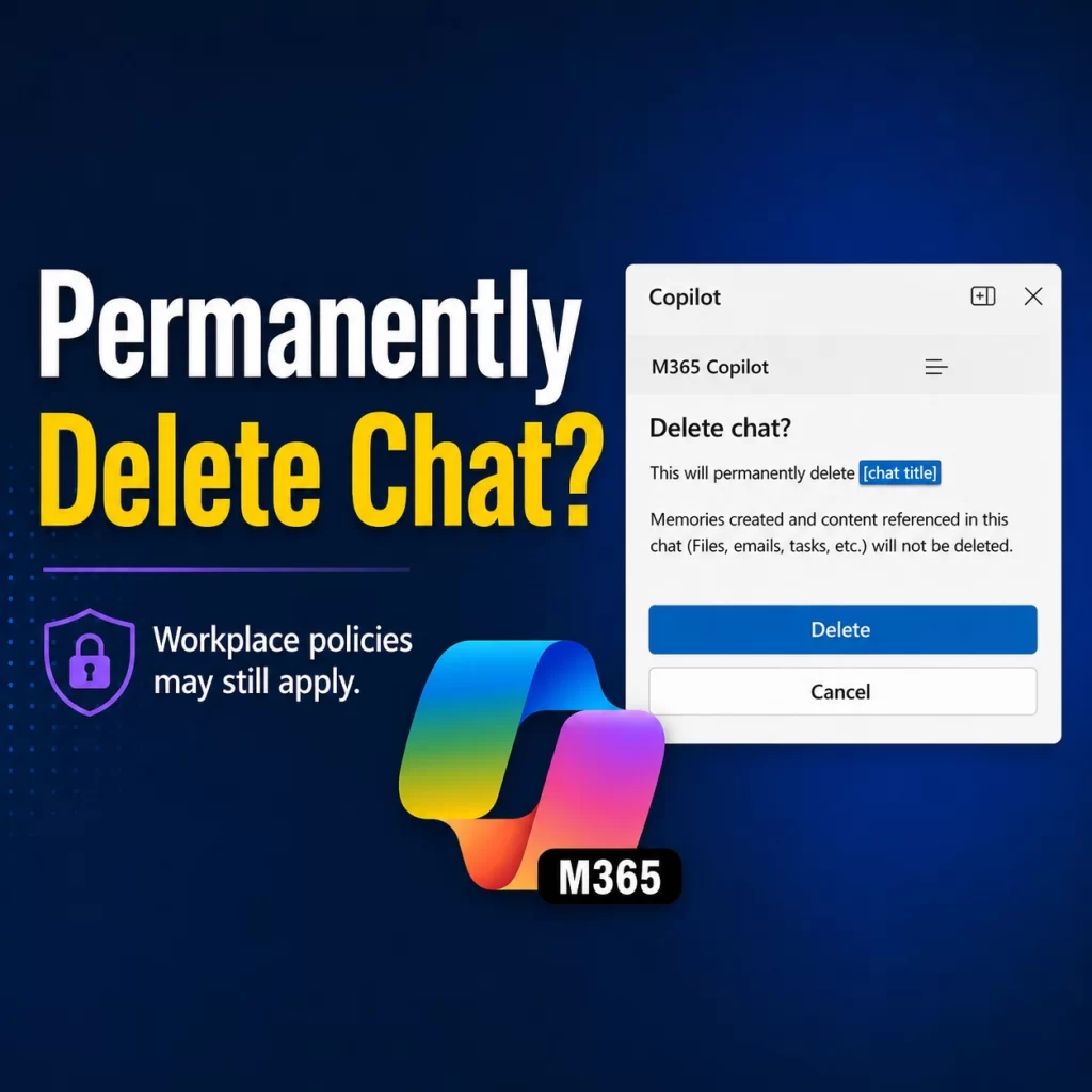 can employers see deleted Copilot chats