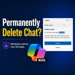 can employers see deleted Copilot chats