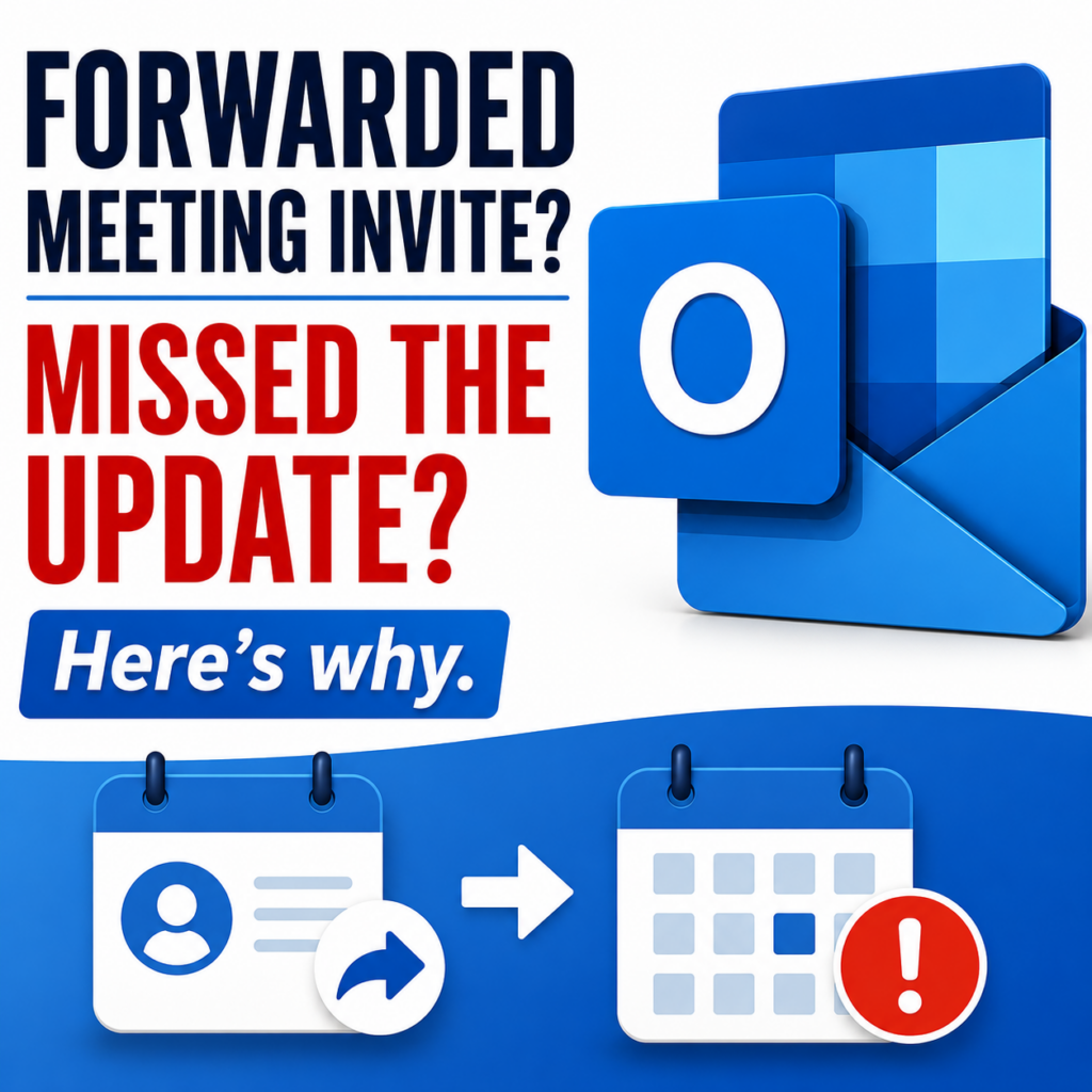 Forwarded outlook meetings