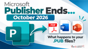 Microsoft Publisher Retirement: What to Do With Your .PUB Files